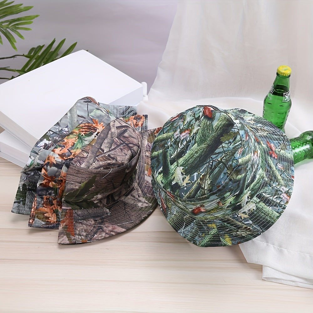 Jungle Print Bucket Hat Unisex Outdoor Hat