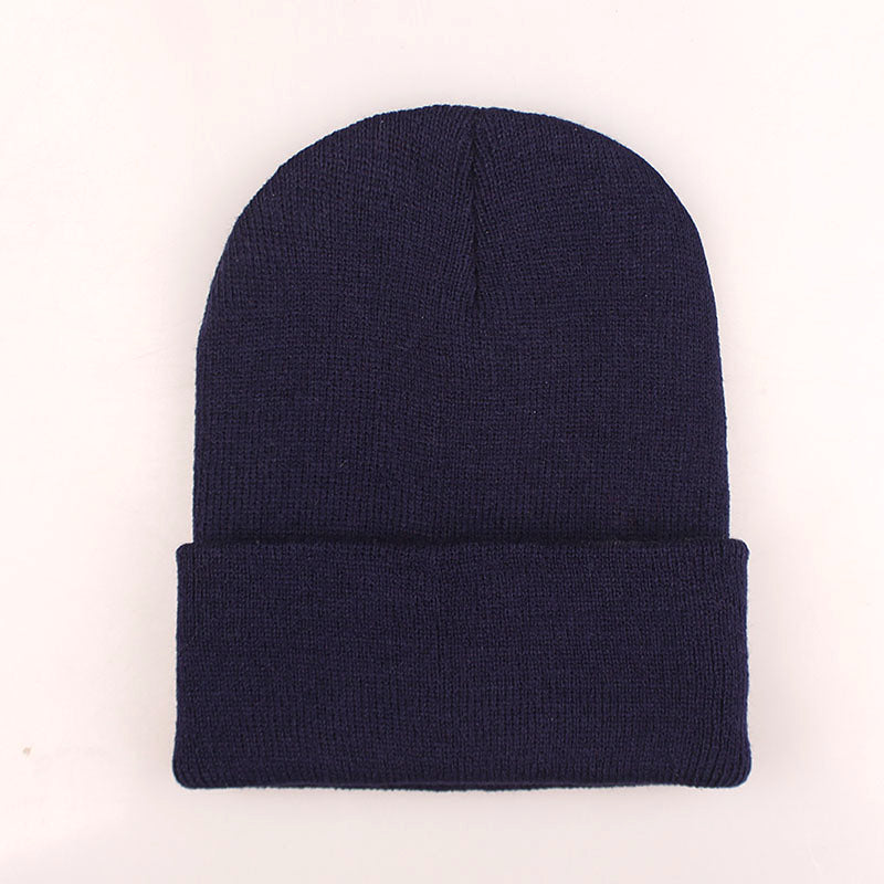 Autumn&Winter Fluorescent Knitted Couple Wool Cap