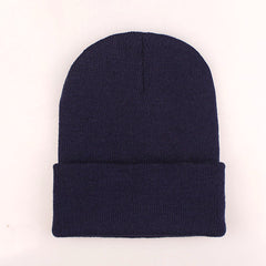 Autumn&Winter Fluorescent Knitted Couple Wool Cap