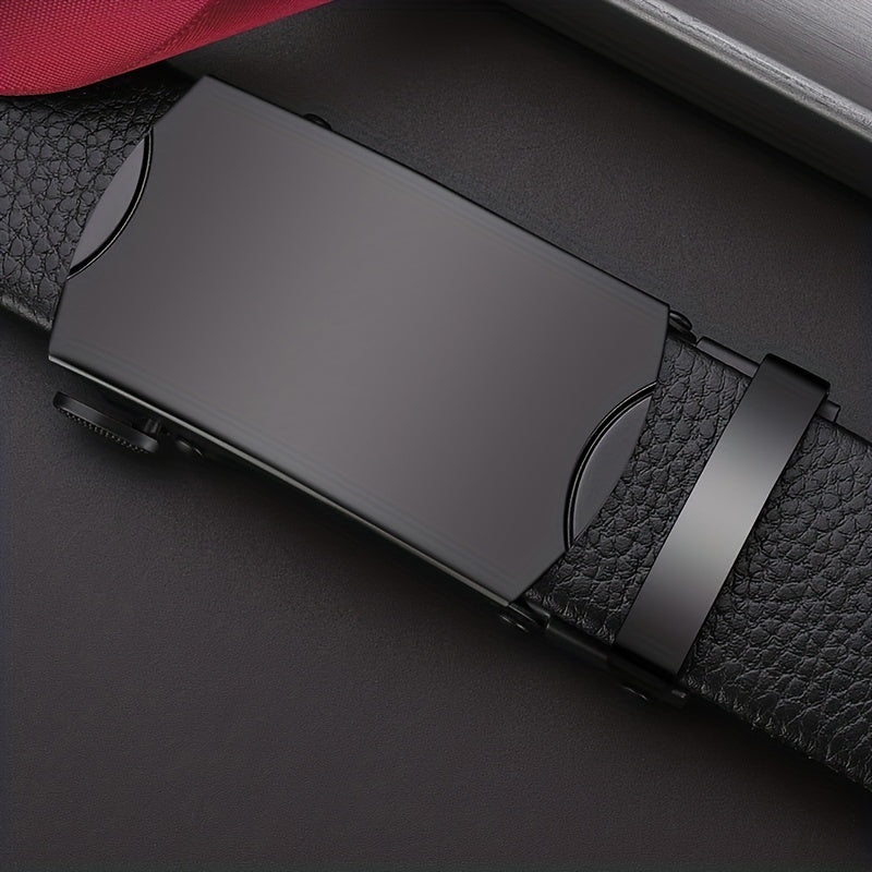Men's Auto Buckle Belt For Business Husband Father