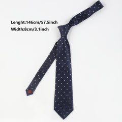 Men's Polka Dot Tie, Business Daily Accessory