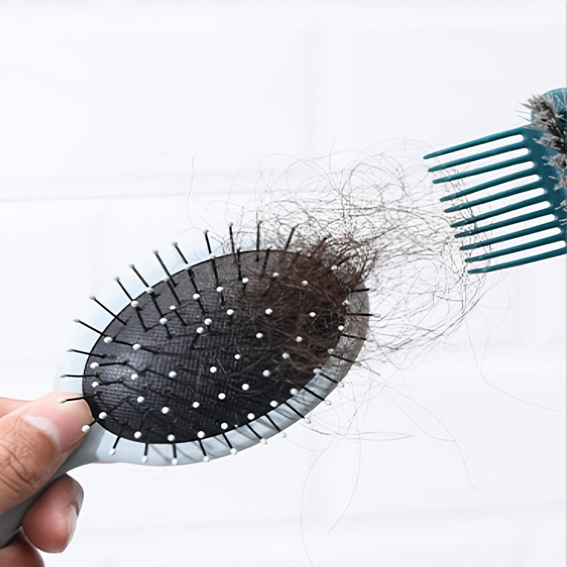 Hair Brush Cleaning Tool 2 In 1 Comb Cleaner Brush Mini Hair Brush Remover