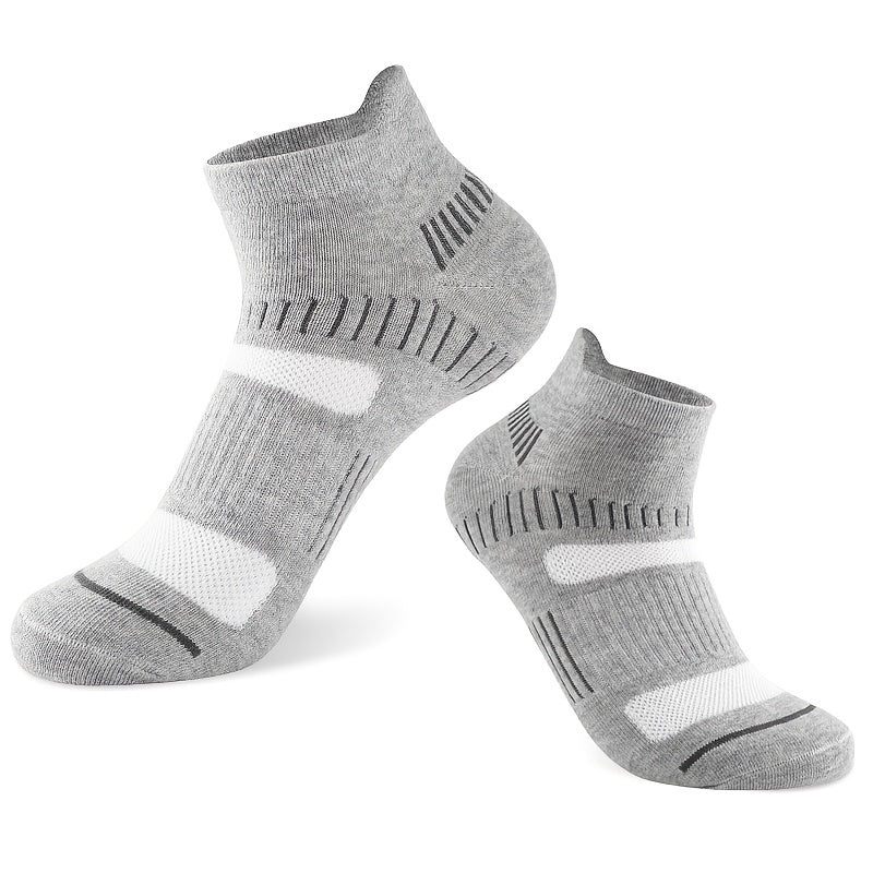 Men's Breathable Arch Support Ankle Socks for Sports