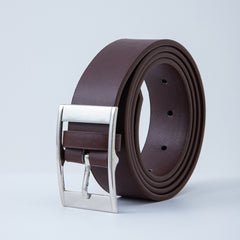 Men's Coffee Pin Buckle Leather Belt Casual PU Leather Belt