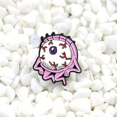 Big Eye Boy One eyed Monster Brooch For Men