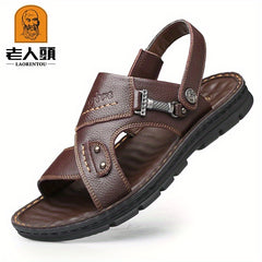 Men's Outdoor Slip On Slide Sandals Summer Outdoor Walking Shoes