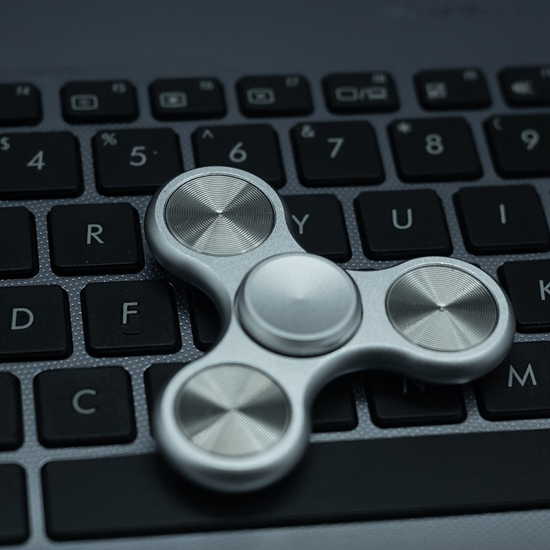 Aluminum Alloy Fidget Spinner Anxiety Relief Tool for Anxious Hands ADHD