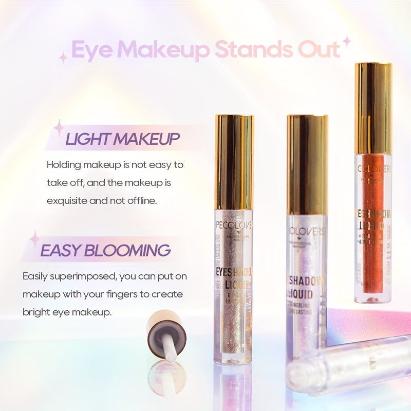 Metallic Shimmer Eyeshadow & Liquid Eyeliner Set