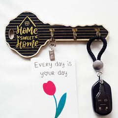 Key Shaped Key Hook - Organize Keys Easily