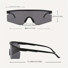 Men's Outdoor Large Frame Windproof Sunglasses with Anti-pressure Glasses