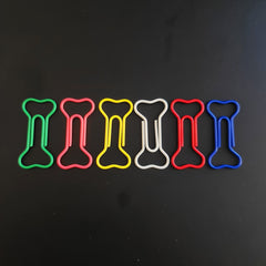 Dog Bone Paper Clips: 30 or 60pcs, Dog Lover Gift