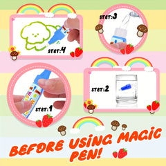 Vibrant Water Doodle Mat Educational Drawing Toy