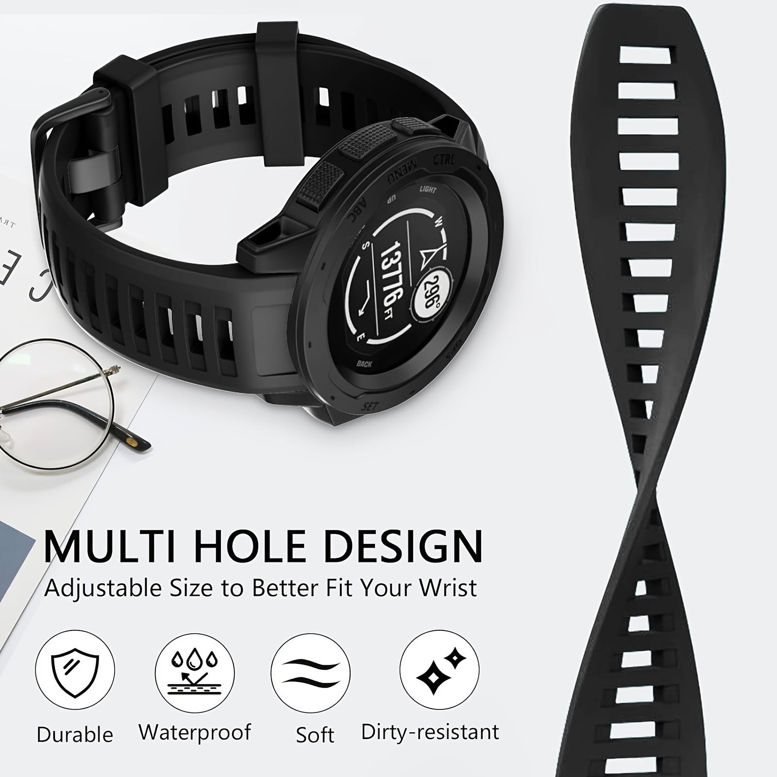 Soft Band Strap for Instinct Smartwatch