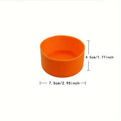 Silicone Cup Bottom Cover 7.95in Diameter Non-slip Sleeve
