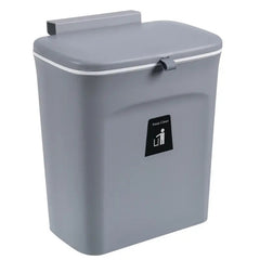 Hanging Trash Can Household Storage Bucket Flip Lid Sliding Trash Can