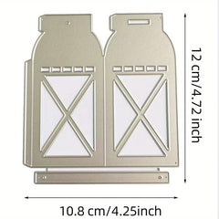 1pc Lantern Scrapbooking Die Cut Tool For Card Making DIY Scrapbook