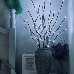 LED Branch Lights Decoration 20 Heads 2AA Not Included