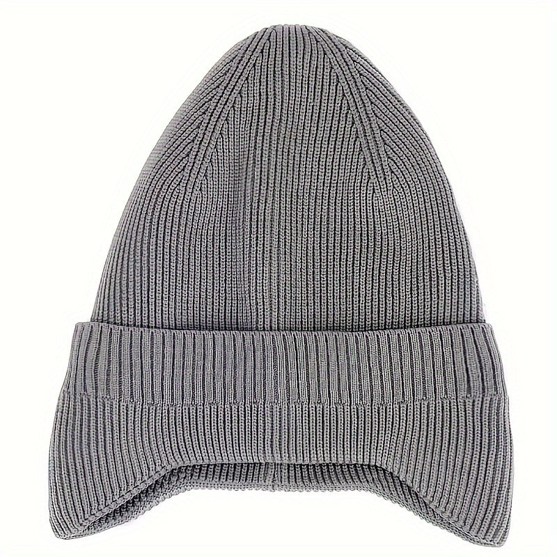 Thickened Warm Ear Protection Hat Woolen Knitted Hat
