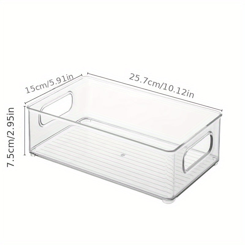 Acrylic Cosmetic Snack Storage Box Desktop Organizer