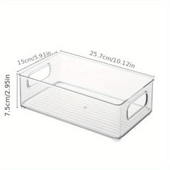 Acrylic Cosmetic Snack Storage Box Desktop Organizer
