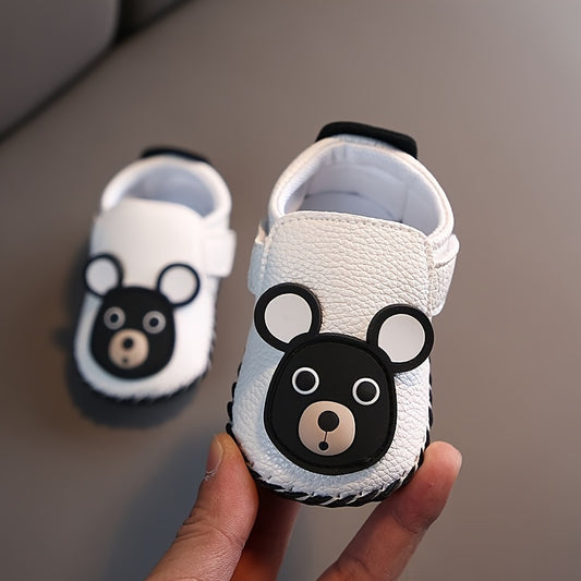 Cartoon Sneakers for Baby Boys Lightweight Non Slip Shoes
