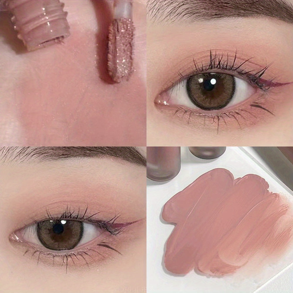 Long-Lasting Matte Liquid Eyeshadow in 4 Earth Tones