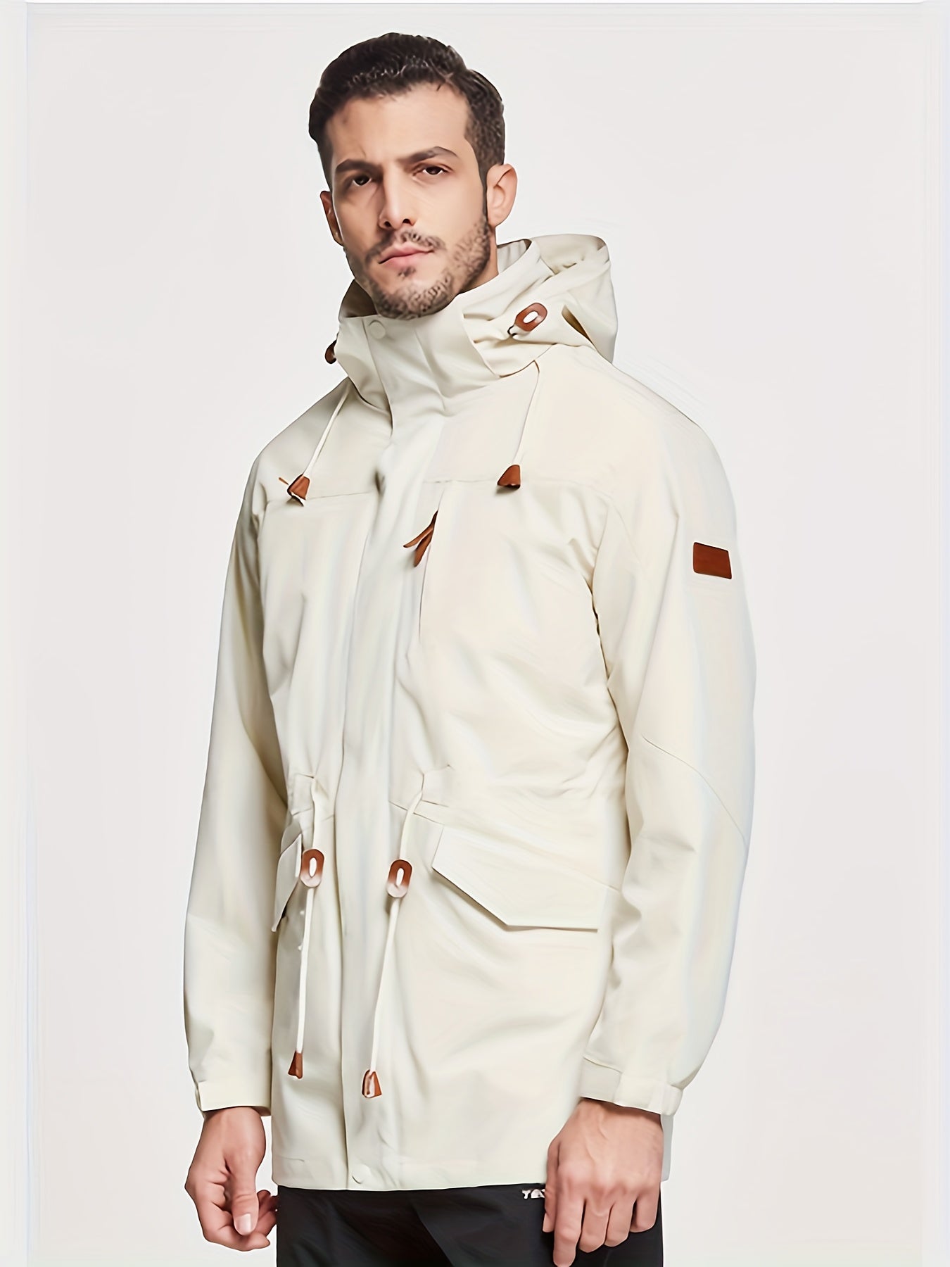 Men's Outdoor Hooded Windbreaker Jacket
