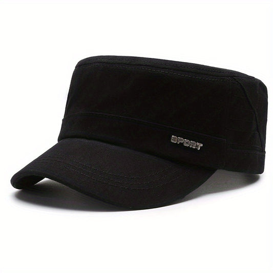 Mesh Military Hat Adjustable Baseball Cap Summer Cotton for Men Women