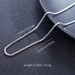 S925 Men's Hip Hop Sterling Silver Necklace Chain Variety