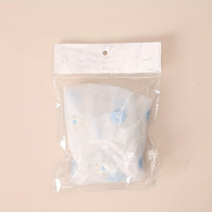 Waterproof Daisy Print Shower Cap 2-Layer Reusable Soft Bath Cap
