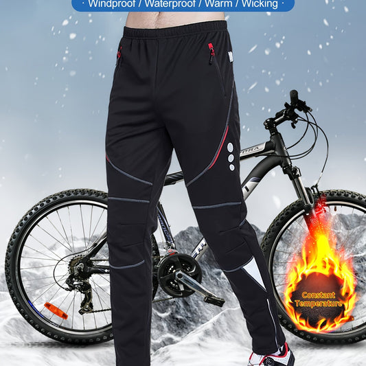 Men's Thermal Windproof Mountain Biker Riding Pants