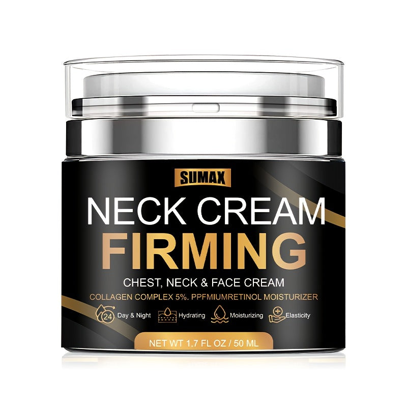 Neck Firming Cream for Saggy Neck Collagen & Retinol Skin Tightening