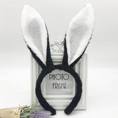 Rabbit Ears Plush Headband Easter Party Favor Hairband Cosplay Costumes