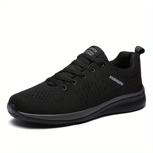 Men's Breathable Lace-up Running Shoes