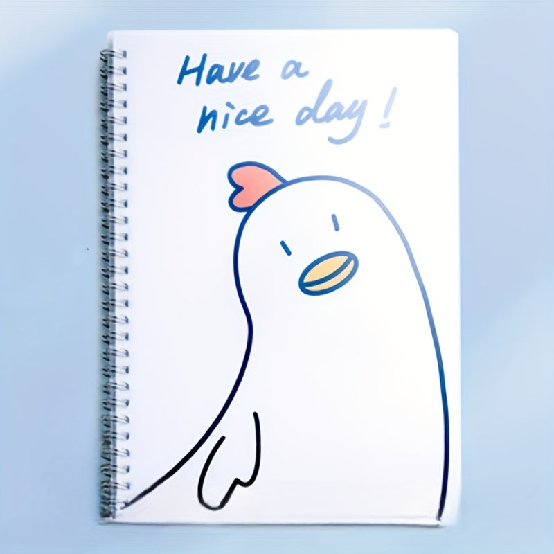 Cartoon Workbook Thickened Notebook Spiral Notebooks