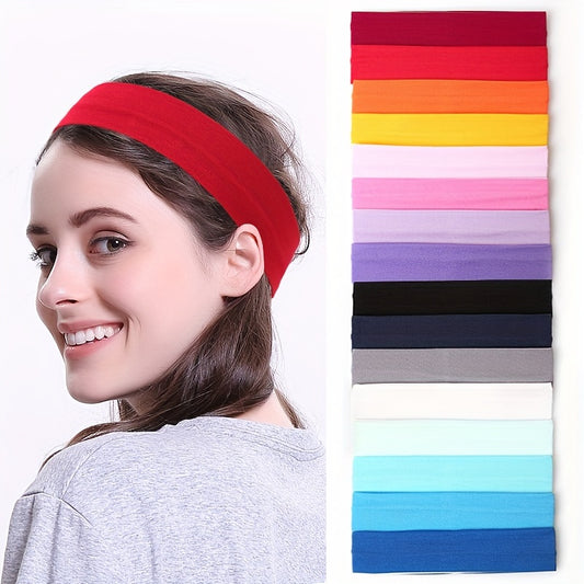 4pcs Set Soft Elastic Headband Hair Accessories for Women