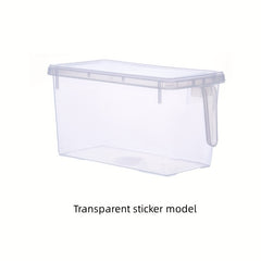 Clear Plastic Drawer Refrigerator Storage Box with Lid for Fresh Keeping