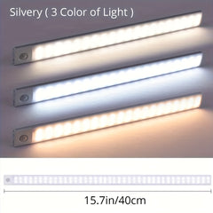 Wireless LED Motion Sensor Cabinet Light USB Rechargeable for Under Counter