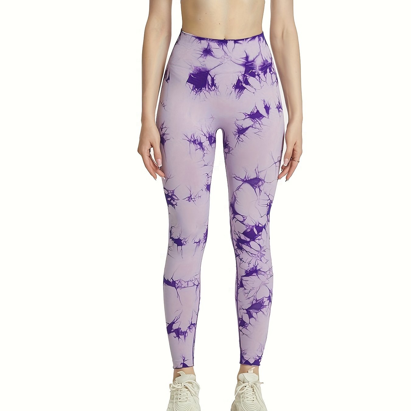 Tie Dye High Waist Yoga Leggings Women's Activewear