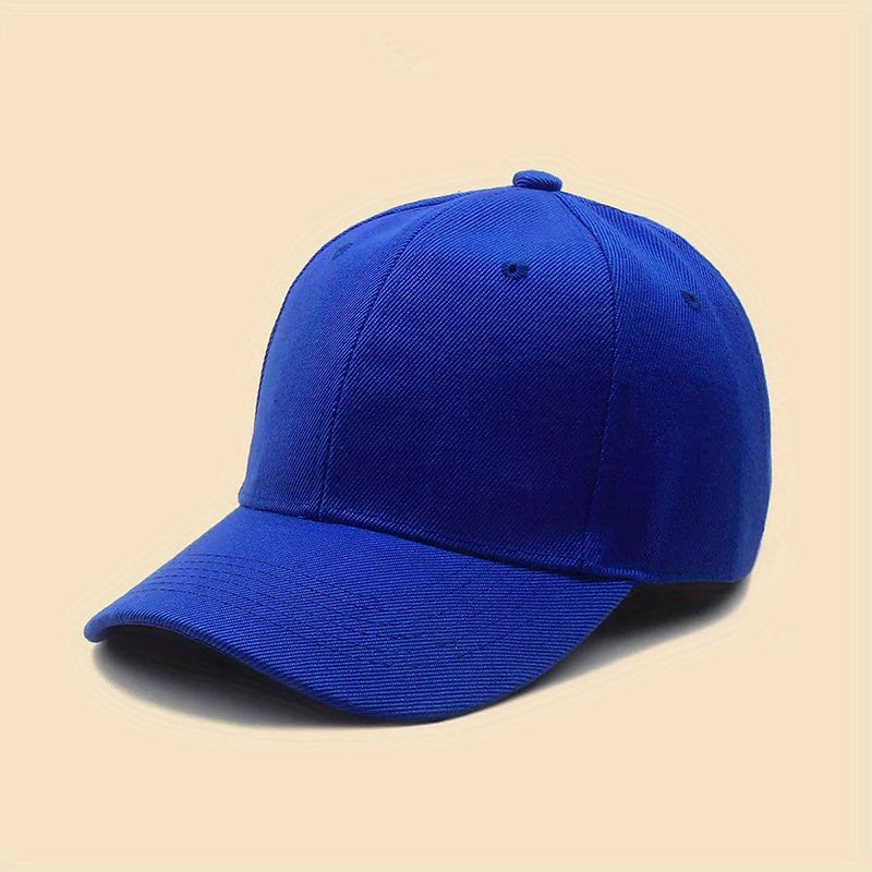 Casual Unisex Baseball Cap Solid Couple Dad Hats Unisex Sun Hats