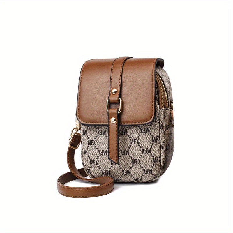 Mobile Phone Bag Shoulder Crossbody Coin Card Purse Bag