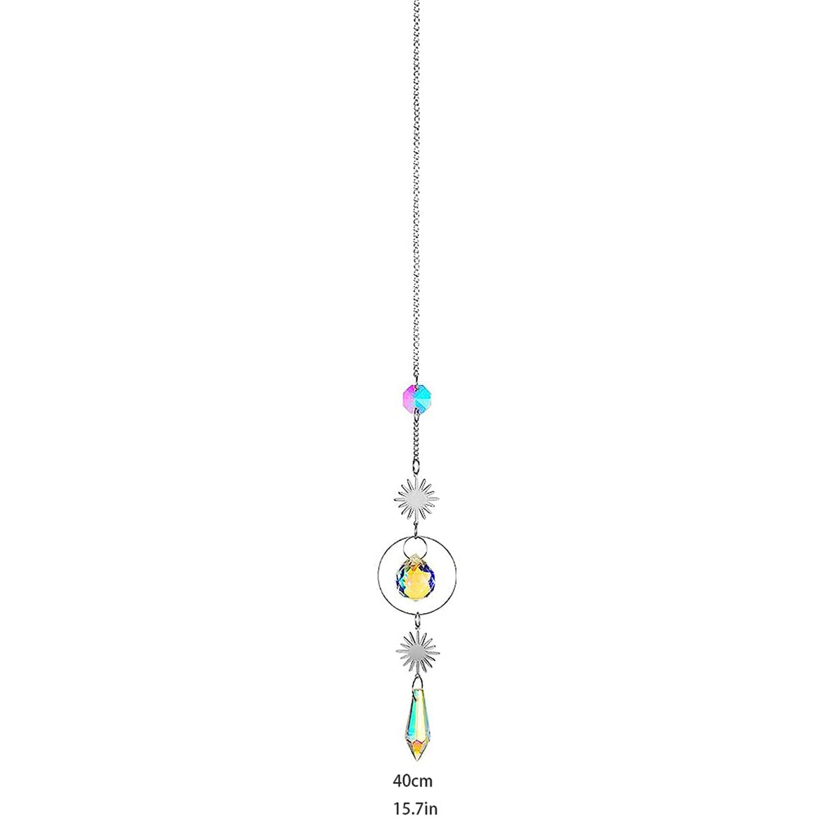 Crystal Suncatcher Hanging Garden Light Catcher Window Chandelier Pendant
