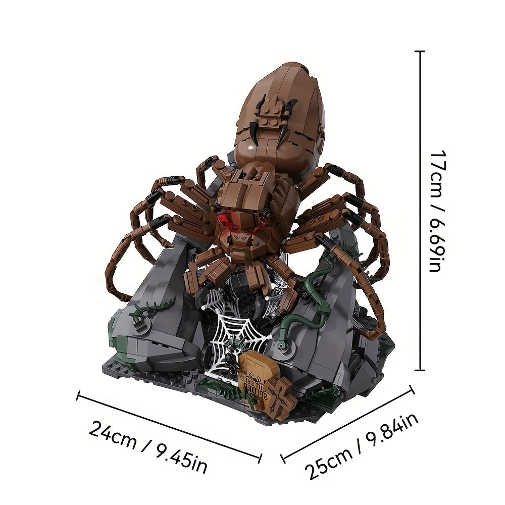 Creative Spider Building Block Model Toy - Perfect Birthday Gift for Boys