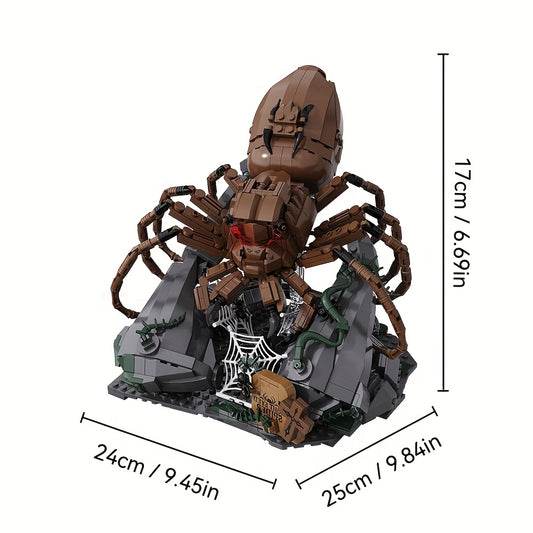 Creative Spider Building Block Model Toy - Perfect Birthday Gift for Boys