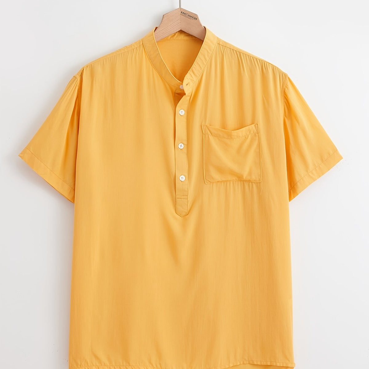 Men's Short Sleeve Leisure Shirt for Spring & Summer