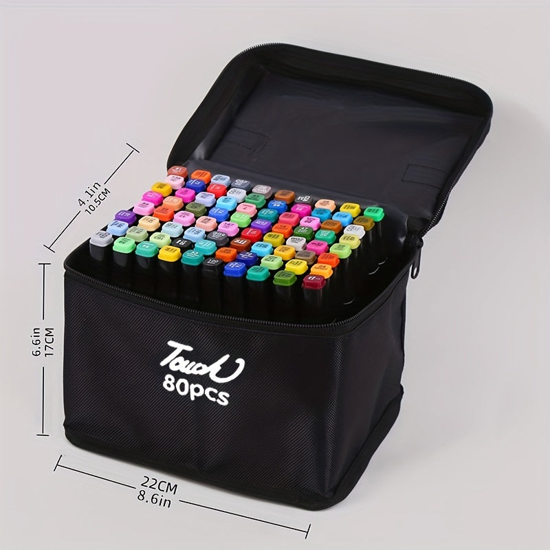 80 Pack Drawing Markers Art Supplies for Holidays Gifts