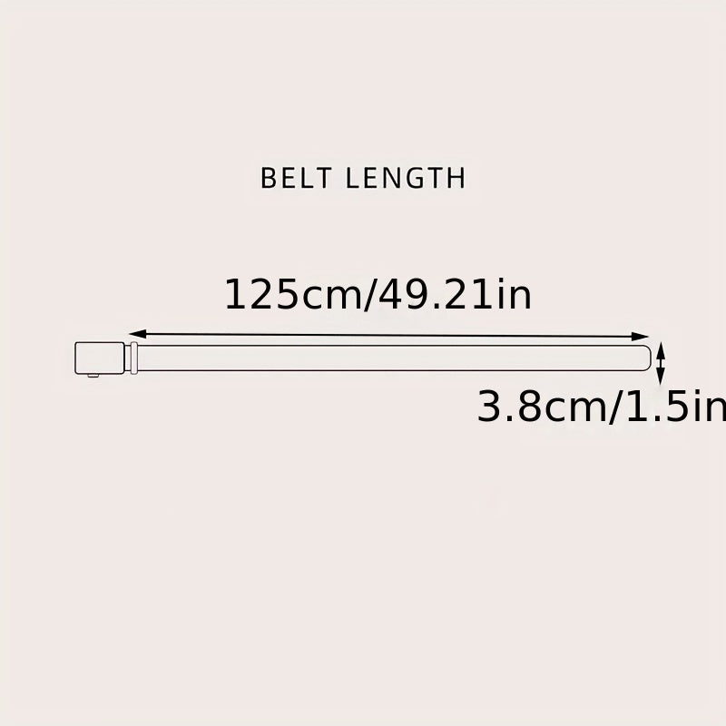 Women's Casual Woven Belt Vintage Canvas Belt