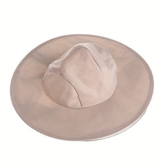 Breathable Beekeeper Hat Wide Brim Sunscreen Mesh Adjustable Fit