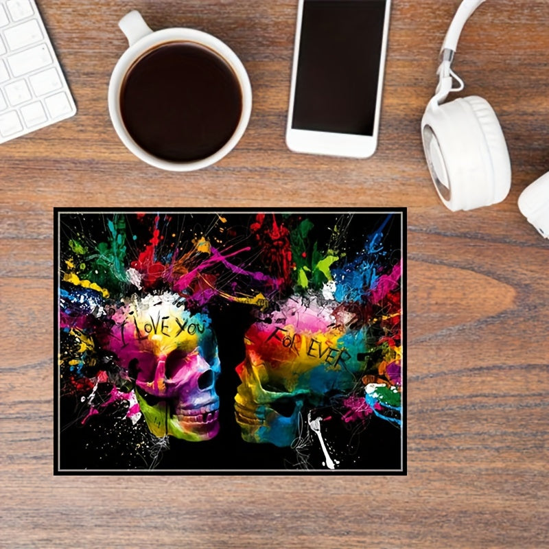 Skull Diamond Painting Kit Full Round 15.7x11.8in