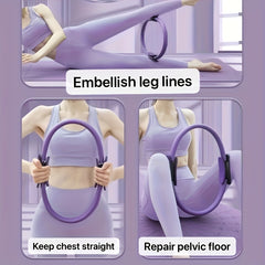 Solid Pilates Ring for Body Shaping and Strength Training
